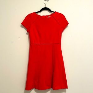 JCrew Factory Red Pointe Dress